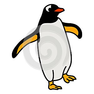 penguin EPS vector file format