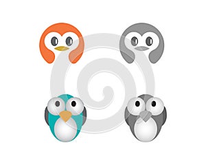 Penguin Logo and Icon design