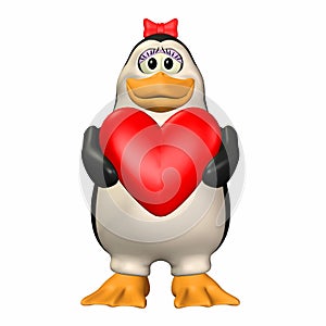 Penguin in Love