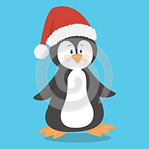 penguin santa hat 06