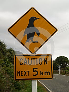 Penguin sign