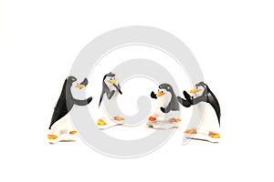 Penguin toy, form Penguins of Madagascar animation film