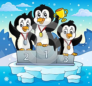 Penguin winners theme image 3