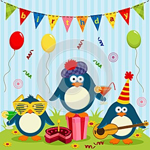 Penguins celebrate birthday