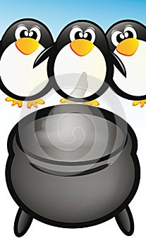Penguins and pot