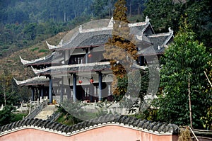 Pengzhou, China: Ge Xian Guan Temple