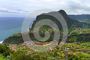 Penha de Aguia, in Faial city, in the northern coast of the island of Madeira, Portugal.