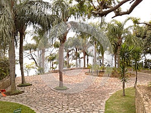 Penhasco Dois Irmaos Park Rio de Janeiro Brazil. photo