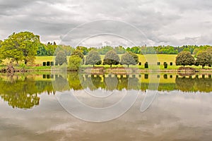 Penhurst Lake reflections on a cloudy day