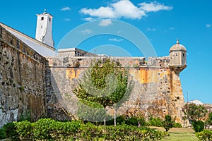 Peniche fortress view. Portugal