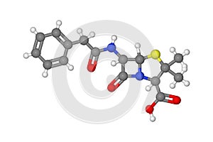 Penicillin molecule