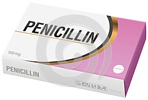 Penicillin Pills Medicine Package