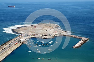 Peninsula in Arica city, Chile