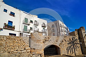 Peniscola old village in Castellon of Spain