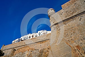 Peniscola old village in Castellon of Spain