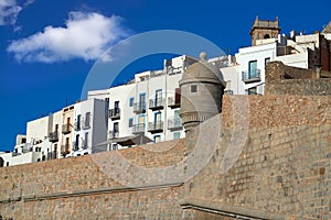 Peniscola old village in Castellon of Spain