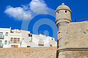 Peniscola old village in Castellon of Spain