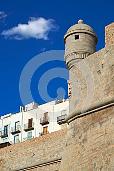 Peniscola old village in Castellon of Spain