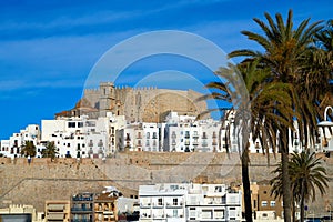 Peniscola old village in Castellon of Spain