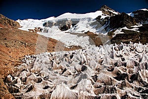 Penitentes in Aconcagua