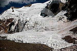 Penitentes in Aconcagua photo