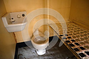 Penitentiary Prison Jail, view inside a cell