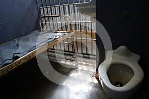 Penitentiary Prison Jail, view inside a cell