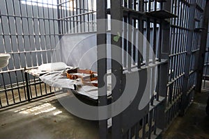Penitentiary Prison Jail, view inside a cell