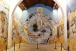 The Penitents' Chapel interior, Les Baux-de-Provence, France photo