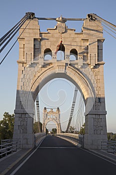 Penjat Suspension Bridge, Amposta