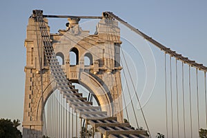 Penjat Suspension Bridge, Amposta