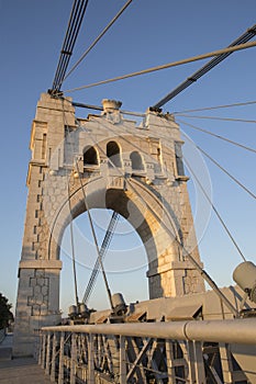 Penjat Suspension Bridge, Amposta