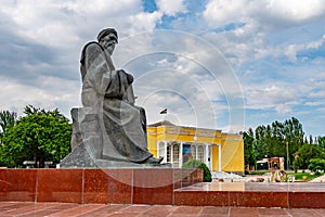 Penjikent Rudaki Statue 38