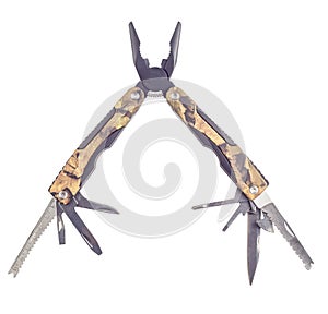 Penknife, nippers, on