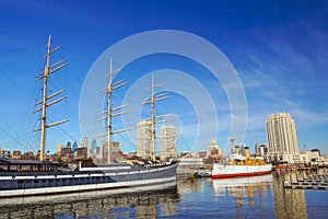 Penn Landing in Philadelphia, USA