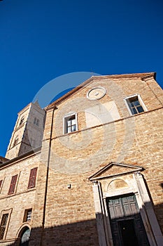 Penna San Giovanni village in Italy photo