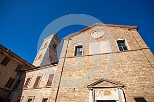 Penna San Giovanni village in Italy photo