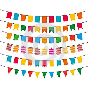 Pennant bunting collection