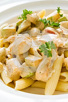 Penne Chicken Alfredo