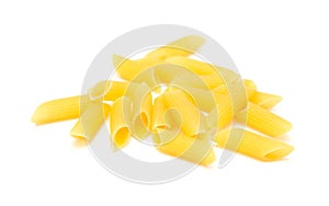 Penne pasta isolated