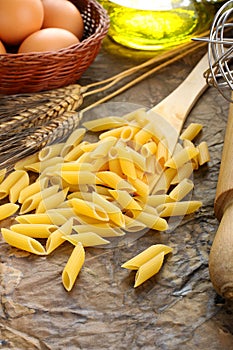 Pennette - Italian raw pasta