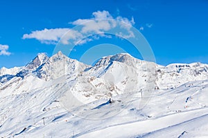 Pennine Alps on the Italian-Swiss border