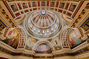 Pennsylvania capitol rotunda ceiling photo