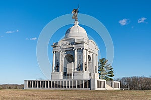 Pennsylvania Monument at Gettysburg National Battlefield