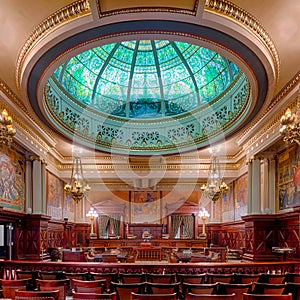 Pennsylvania State Supreme Court Chamber