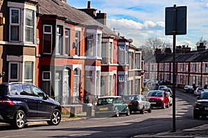 Penny Lane street in Liverpool