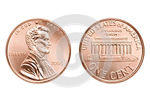 Penny macro isolated