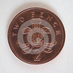 Penny and Pence coins, United Kingdom