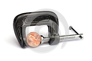 Penny pinching photo