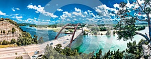 Pennybacker Bridge or 360 Bridge an Austin Texas Landmark